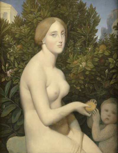 Venus in Paphos von Jean Auguste Dominique Ingres